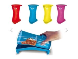 Caotil celeste portátil 3 en 1, comedero y bebedero portátil