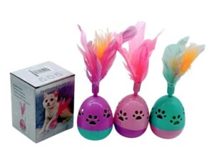 Juguete pluma para gato