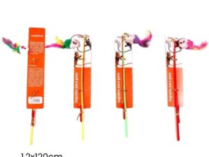 Palito cañita raton para gato